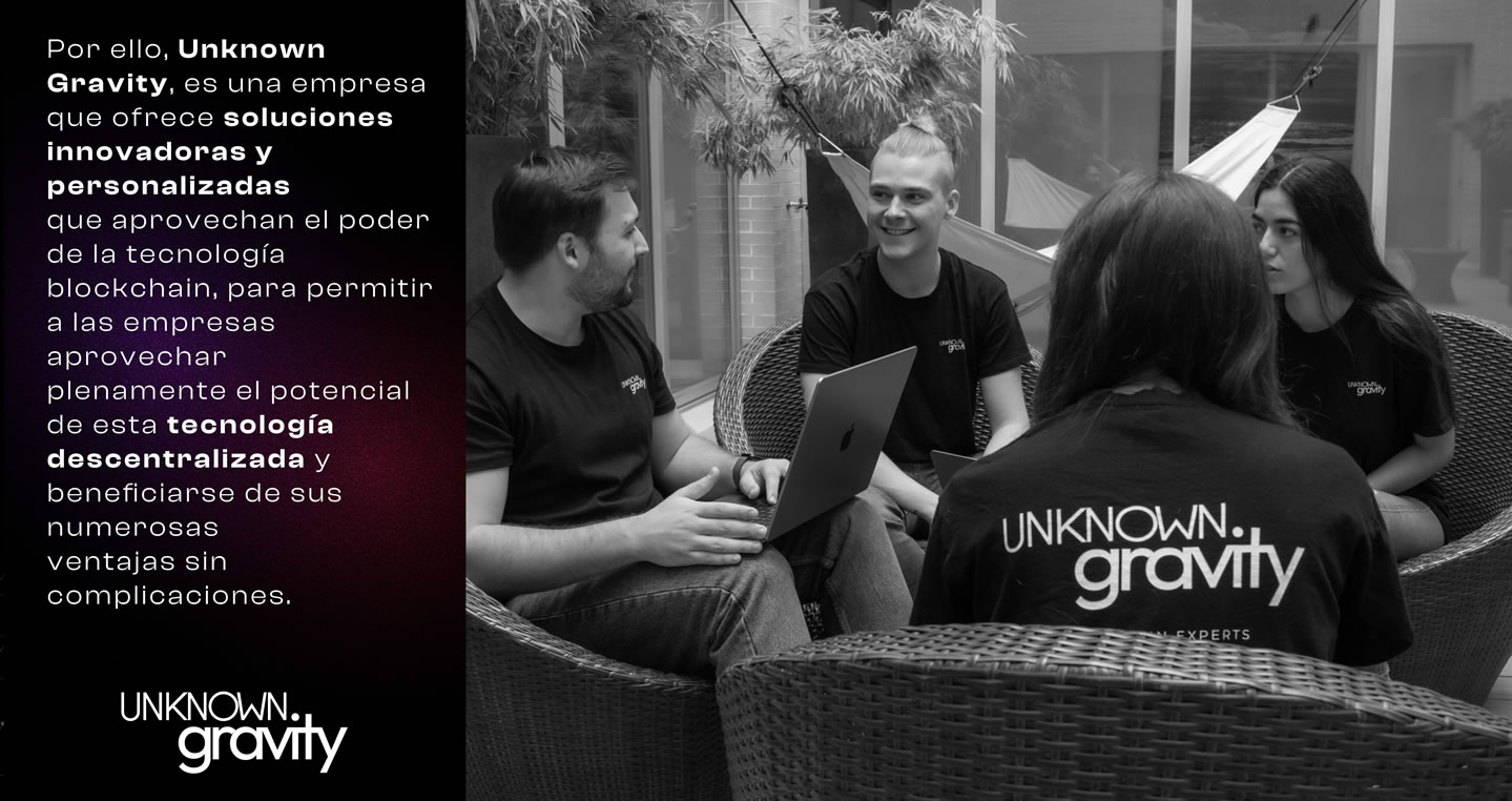 Press Release: case details - Unknown Gravity una empresa española que ofrece soluciones blockchain 