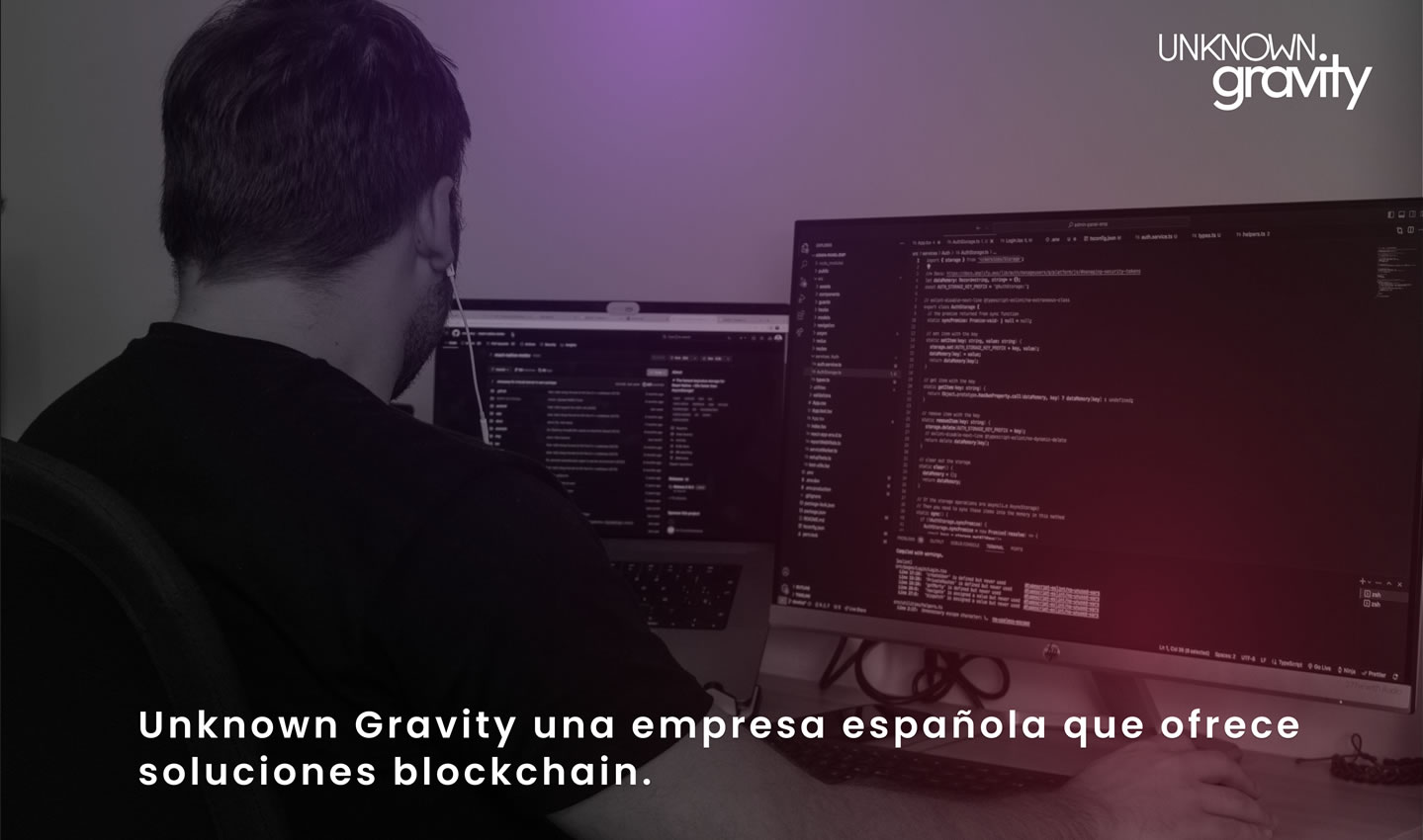 Comunicado de Prensa: case details - Unknown Gravity una empresa española que ofrece soluciones blockchain 